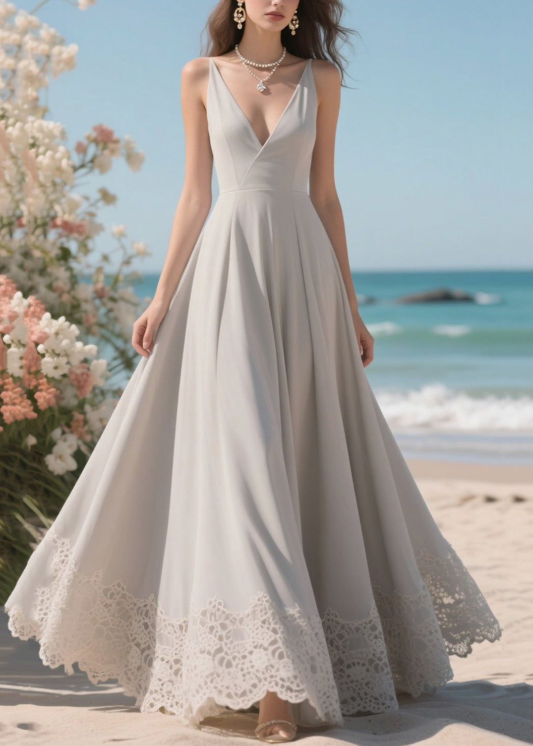 Well Tailored Dress with a Graceful Silhouette