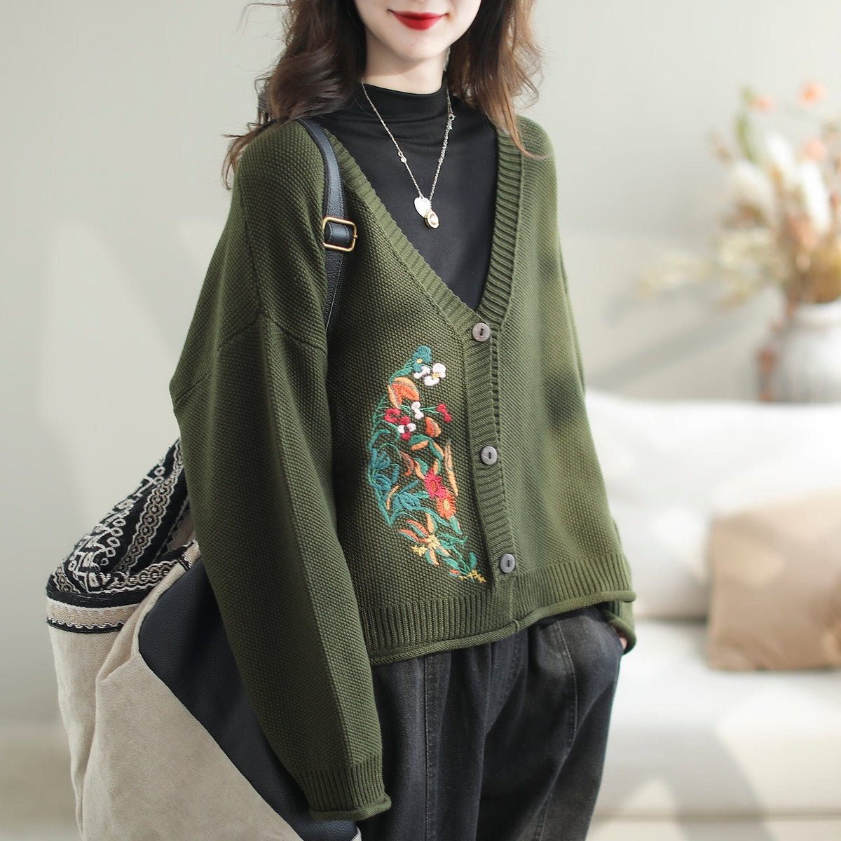 Beautifully Balanced Cardigan with Timeless Character