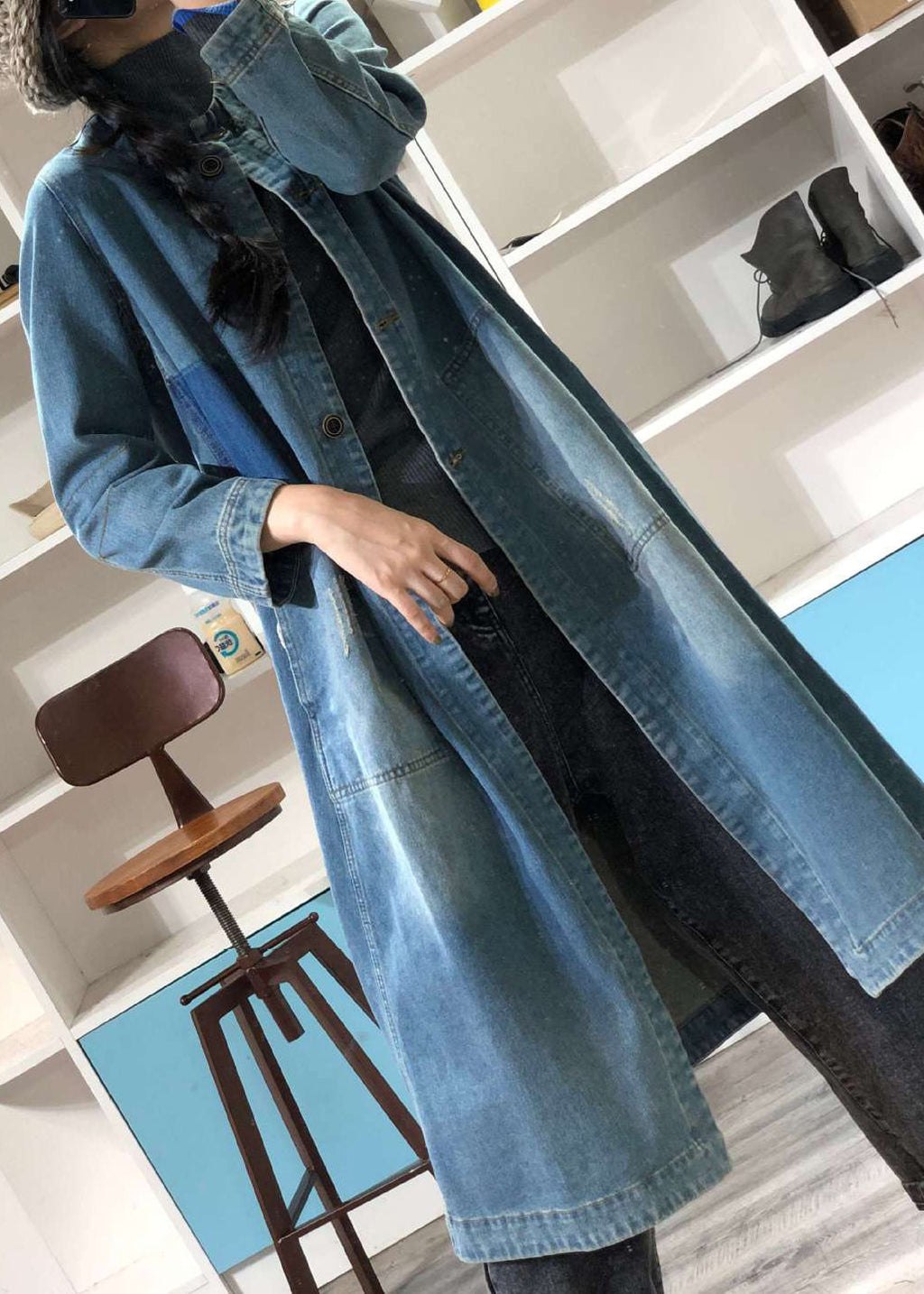 A Vintage Style Coat with Delicate Timeless Details