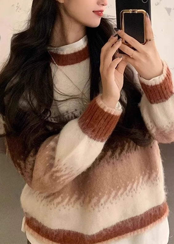 A Vintage Style Sweater with Delicate Timeless Details