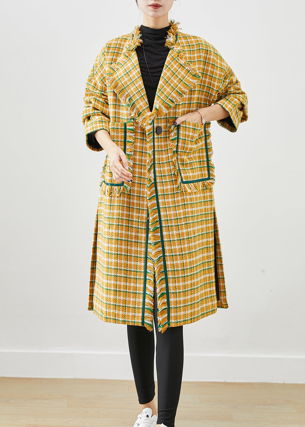 A Vintage Style Coat with Delicate Timeless Details