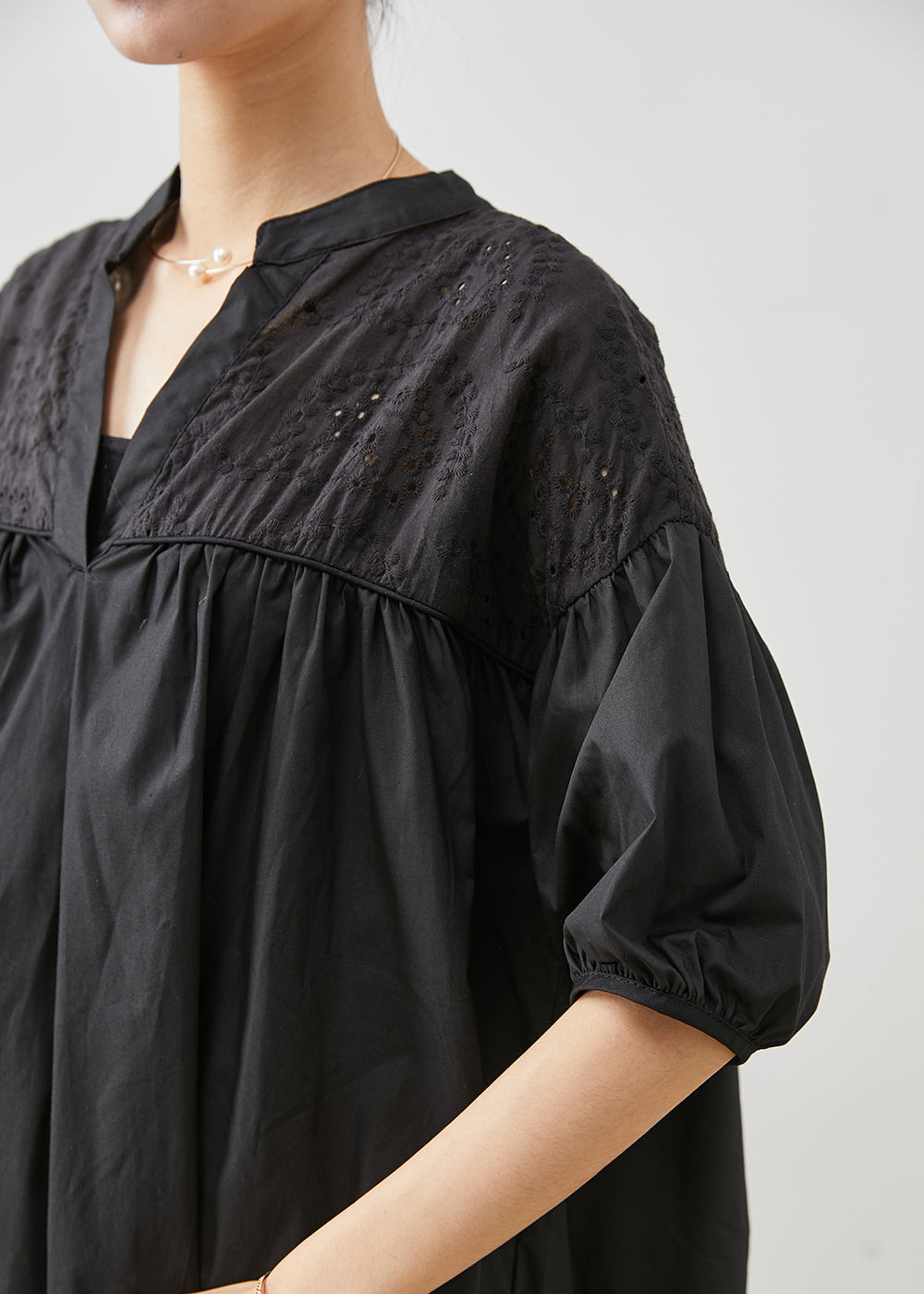 A Vintage Style Blouse with Delicate Timeless Details