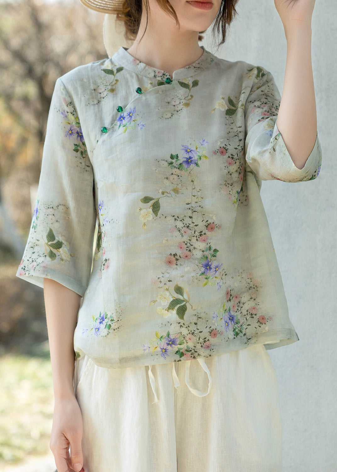 Gracefully Styled Blouse for Any Occasion