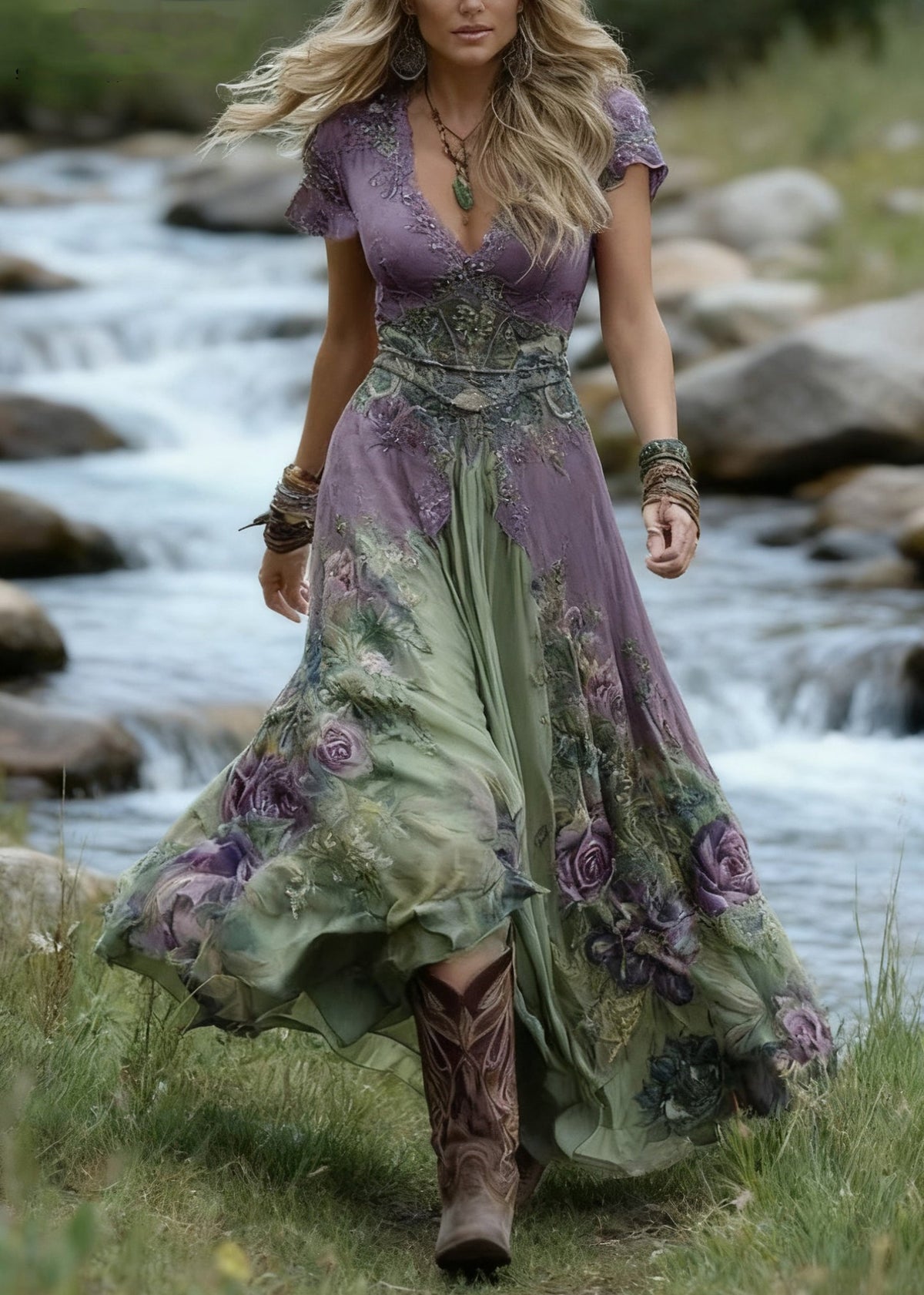 Classic Vintage Dress with a Flattering Fit