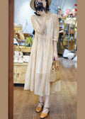 A Vintage Style Dress with Delicate Timeless Details