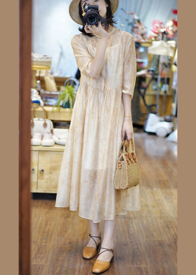 A Vintage Style Dress with Delicate Timeless Details