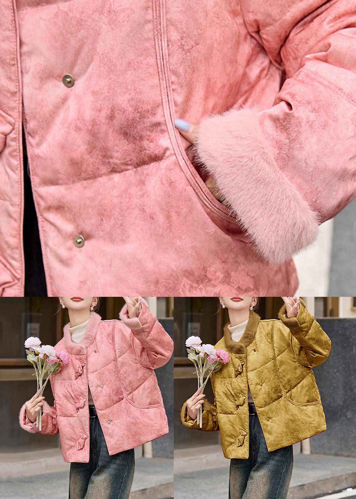 A Vintage Style Coat with Delicate Timeless Details