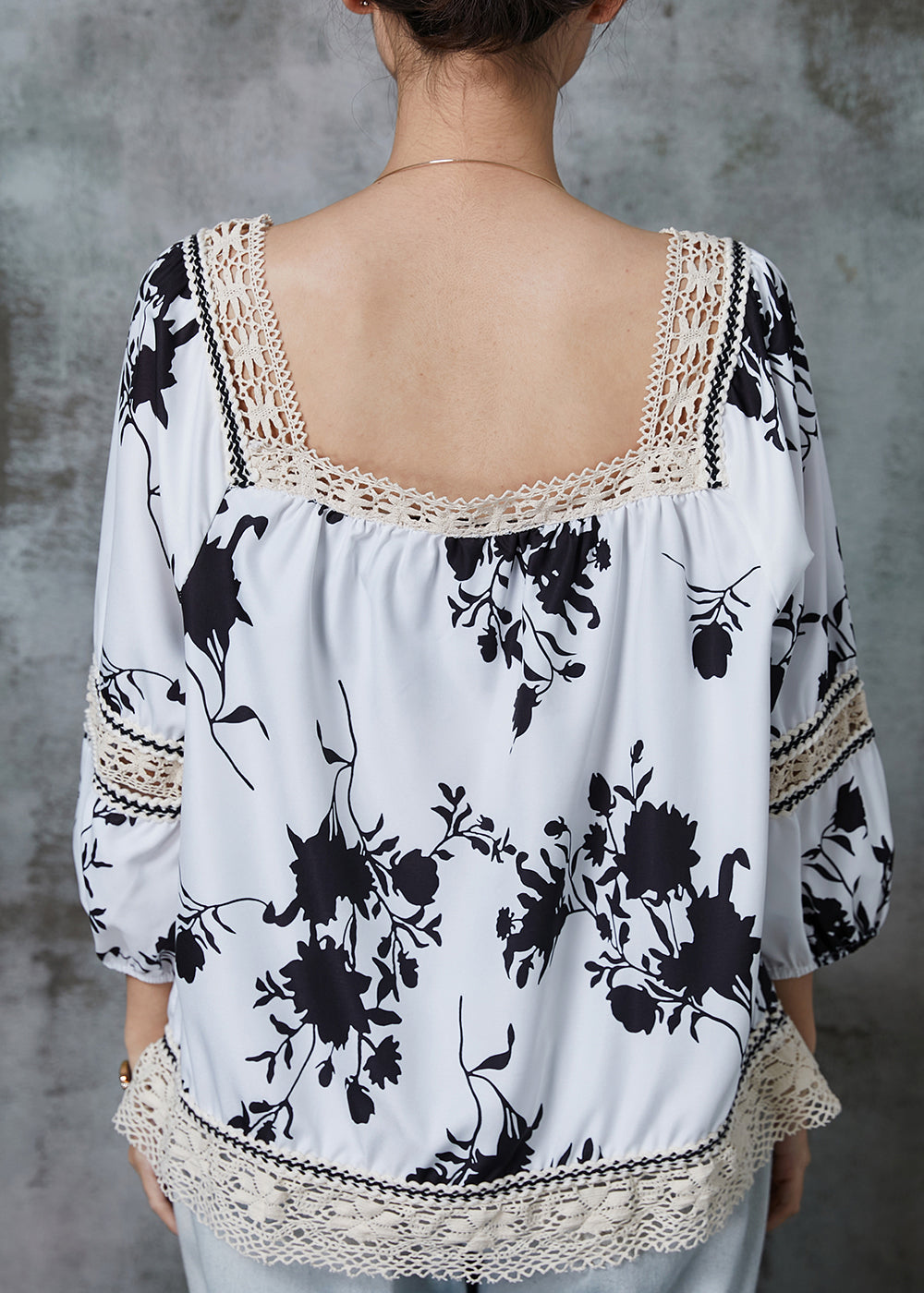 A Vintage Style Shirt with Delicate Timeless Details
