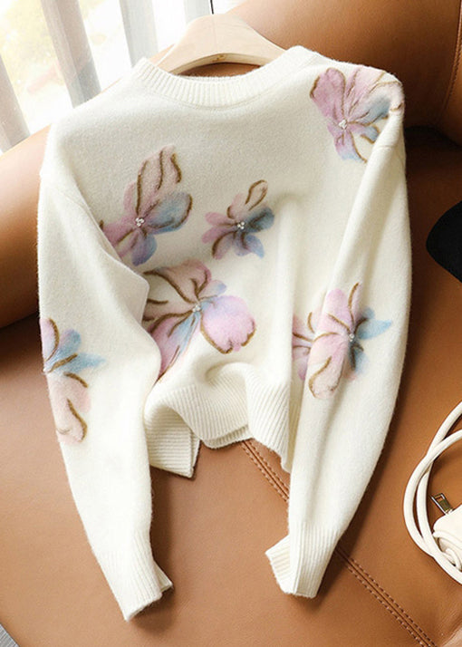 A Vintage Style Sweater with Delicate Timeless Details