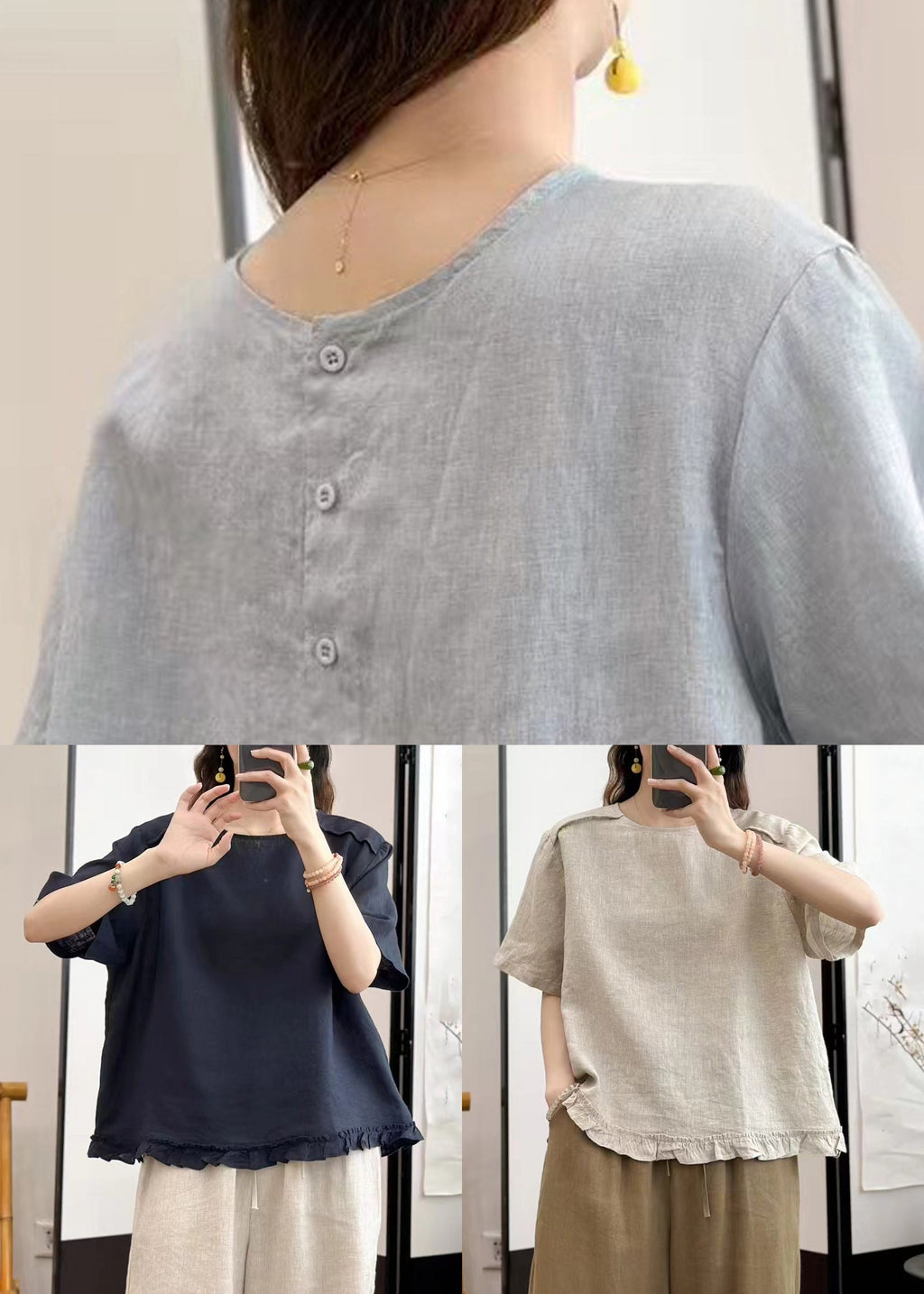Beautifully Balanced Blouse with Timeless Character