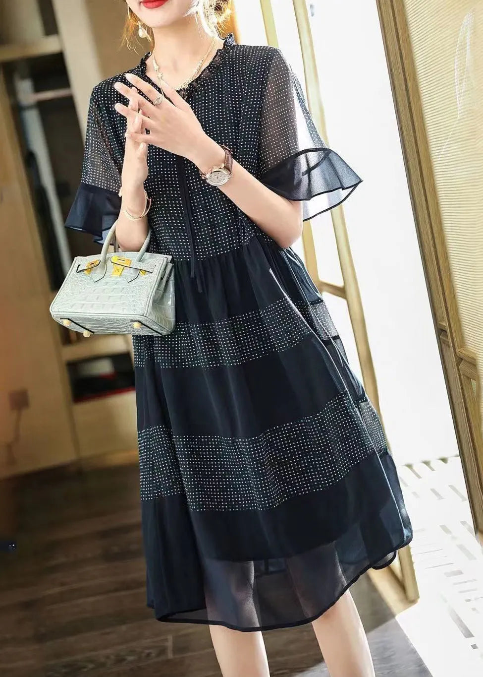 Elegantly Styled Dress for Everyday Wear