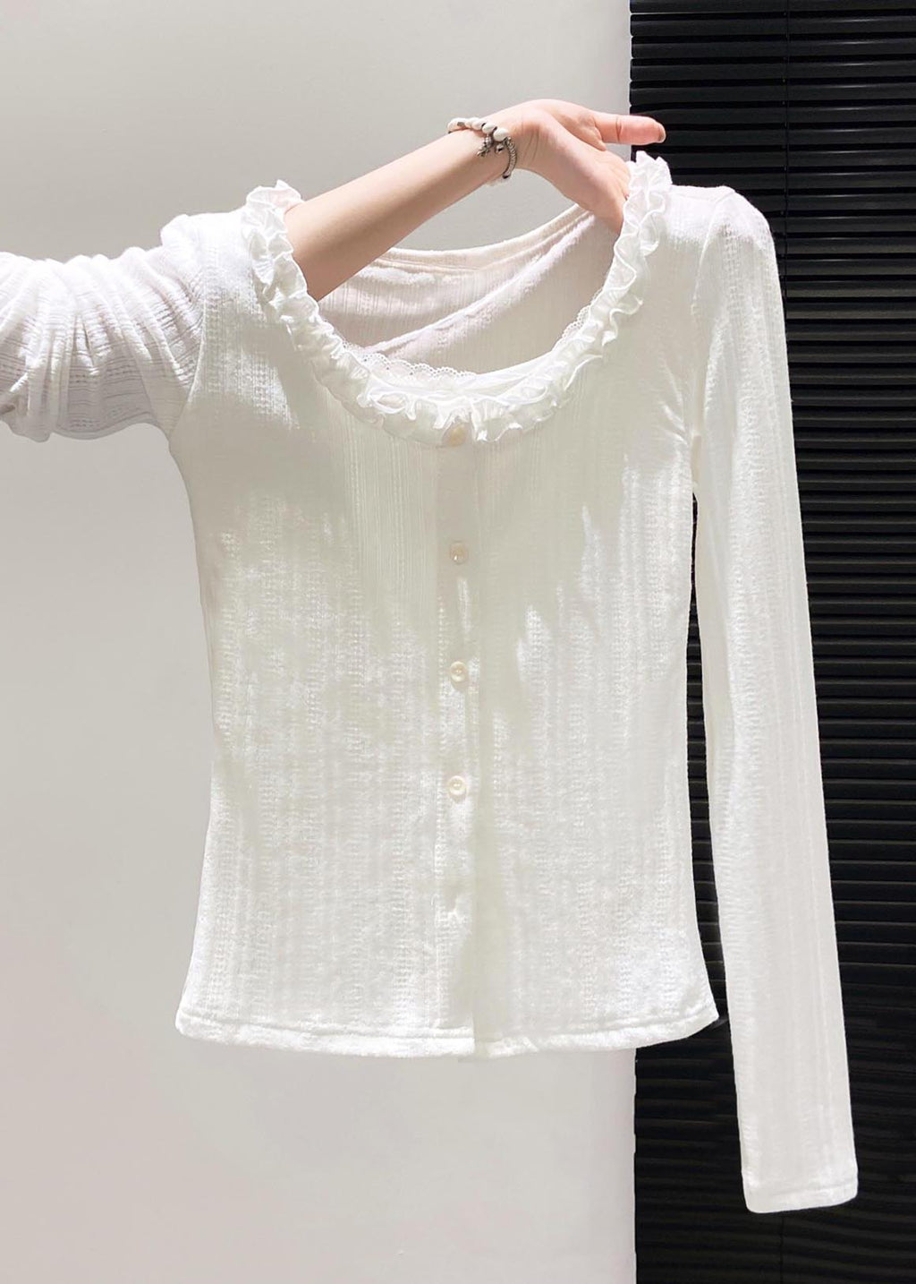 A Vintage Style Top with Delicate Timeless Details