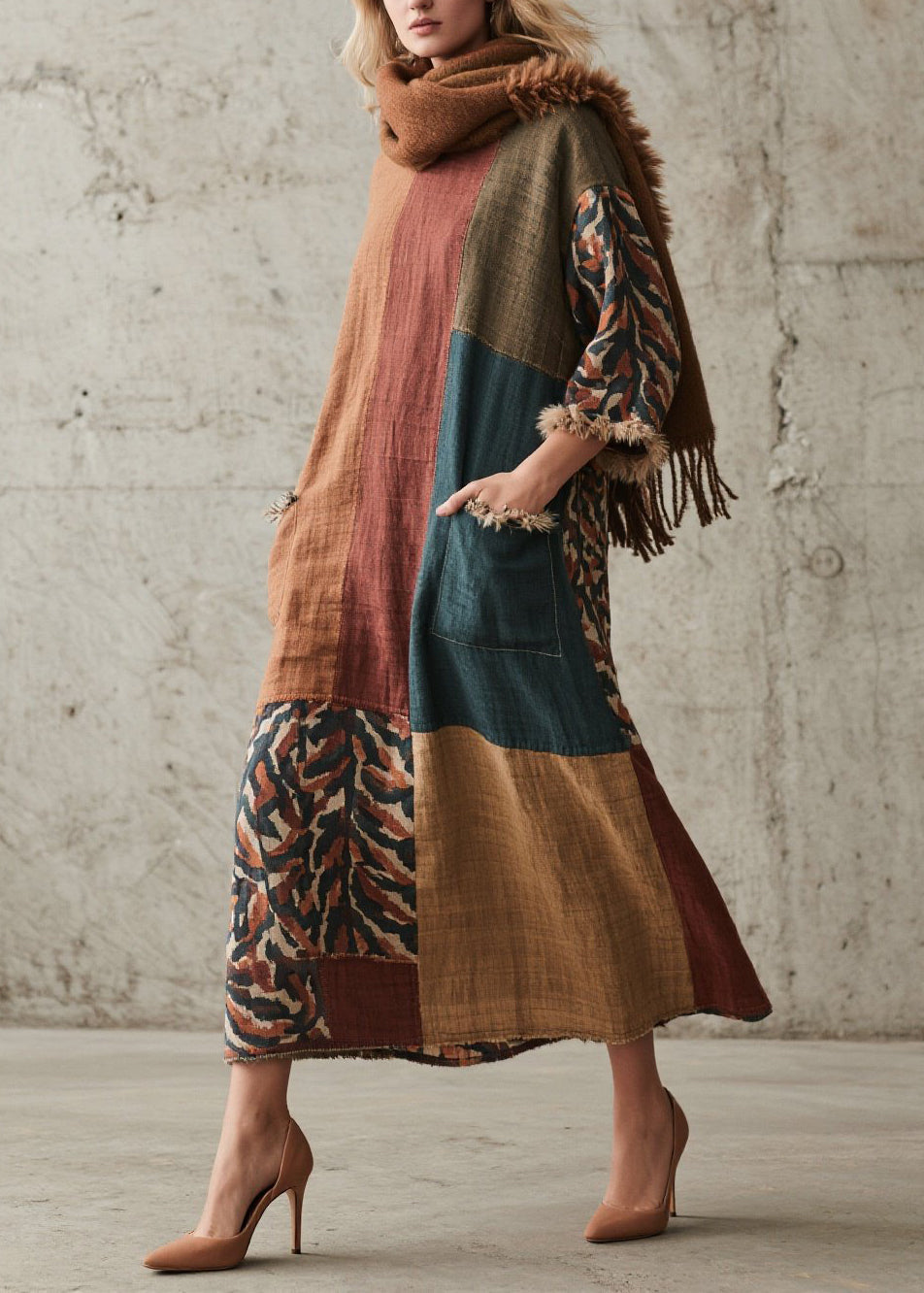 Well Tailored Dress with a Graceful Silhouette