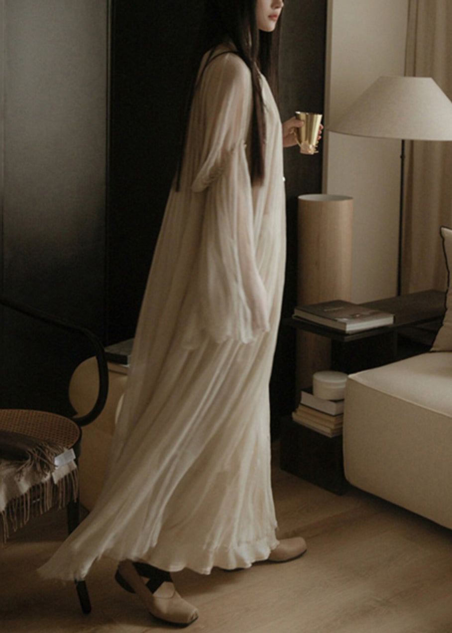 A Vintage Style Dress with Delicate Timeless Details