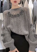 Well Tailored Sweater with a Graceful Silhouette