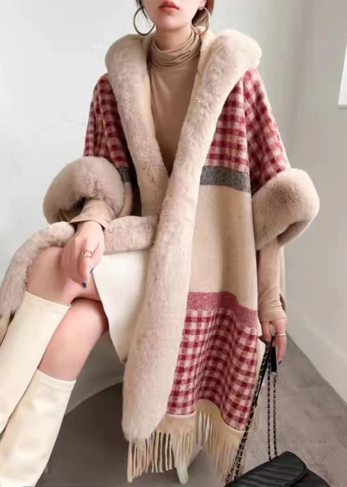 A Vintage Style Coat with Delicate Timeless Details