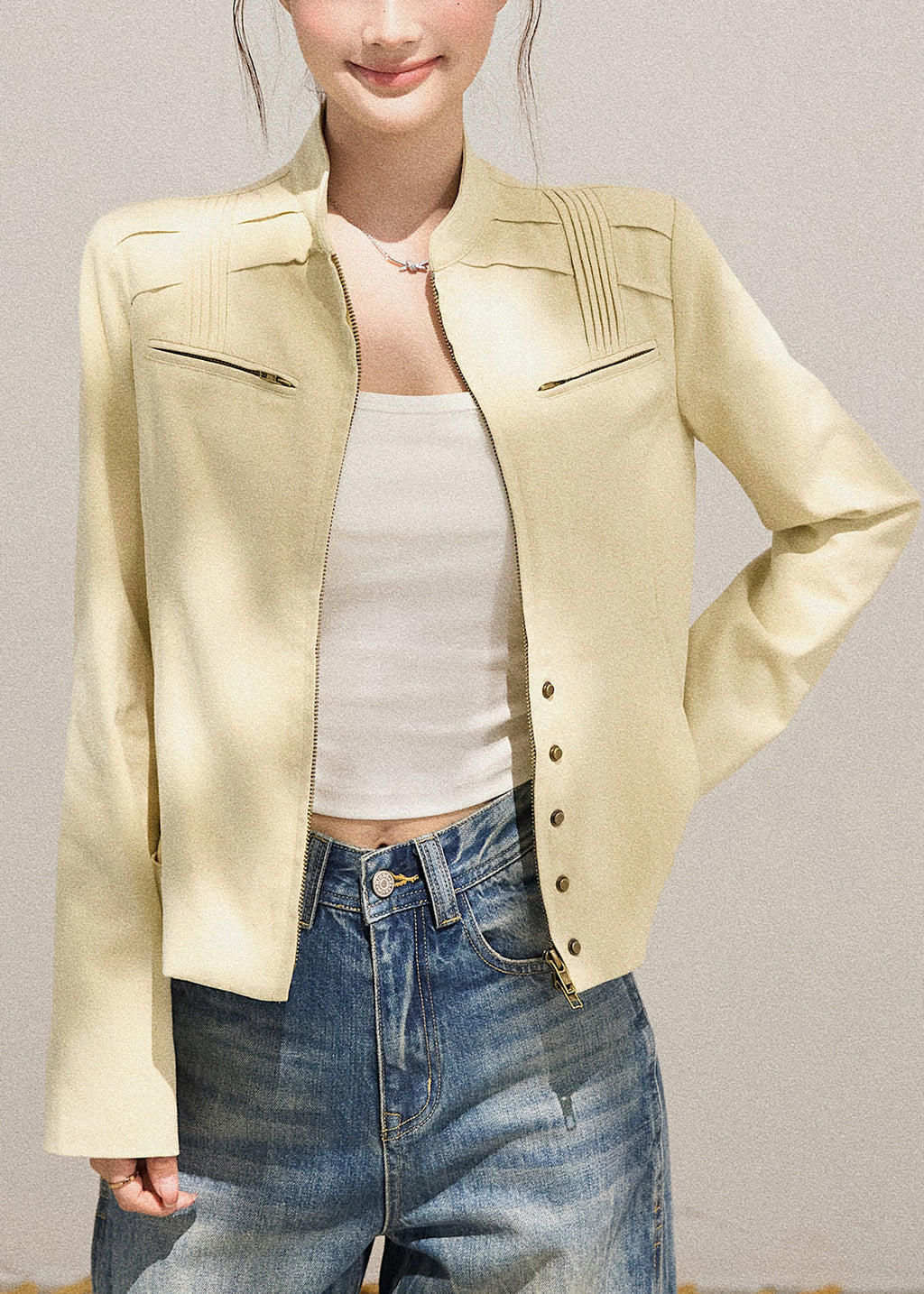 Vintage Inspired Jacket with a Contemporary Edge