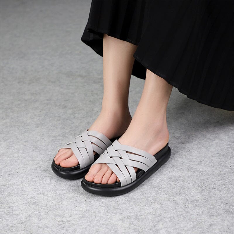 Vintage Inspired Orthopedic Slippers