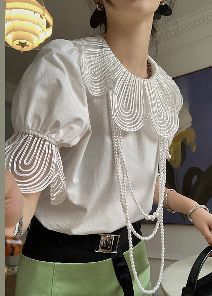 A Vintage Style Shirt with Delicate Timeless Details