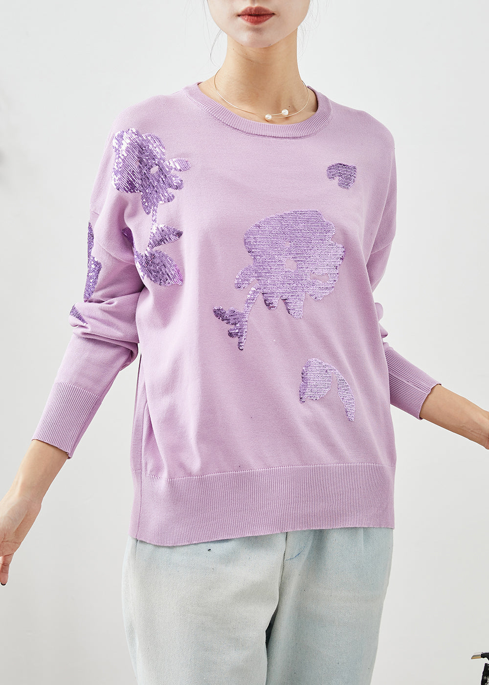Gracefully Styled Sweater for Any Occasion