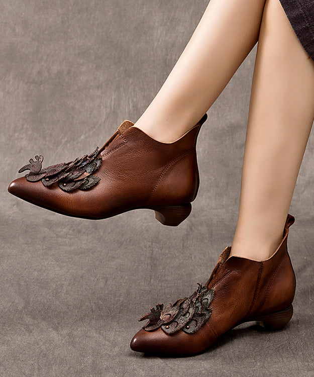 Vintage Inspired Orthopedic Boots