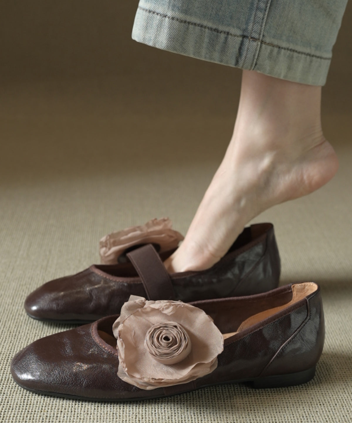 Graceful Orthopedic Flats for Modern Look