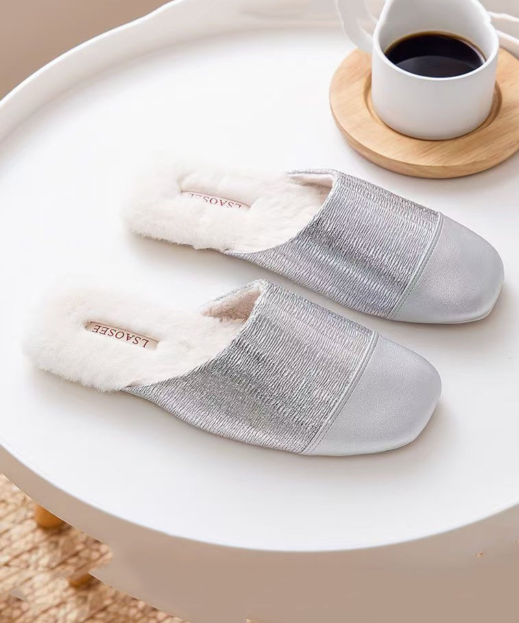 Vintage Inspired Orthopedic Slippers