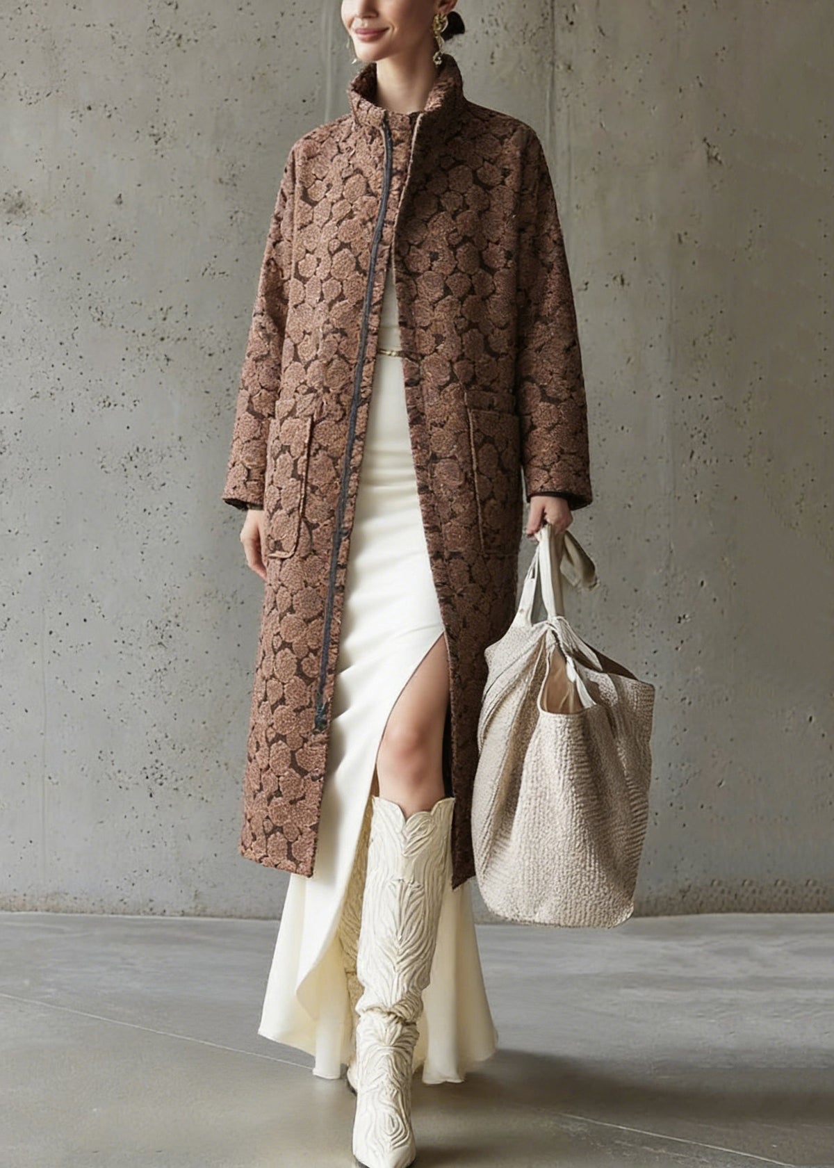 Vintage Inspired Coat with a Contemporary Edge