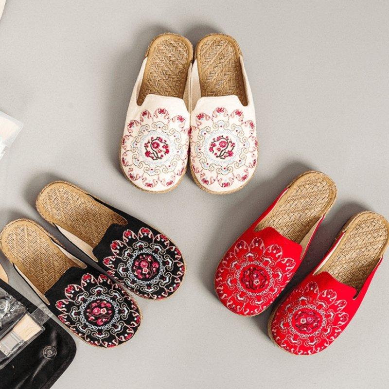 Classic Orthopedic Flats with Timeless Style