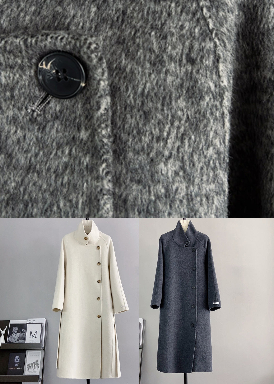 Sophisticated Coat with a Clean Classic Look