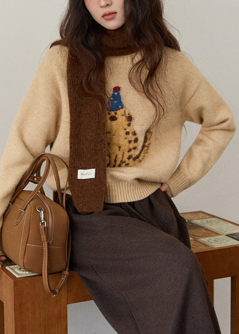 Beautifully Finished Sweater in a Timeless Design