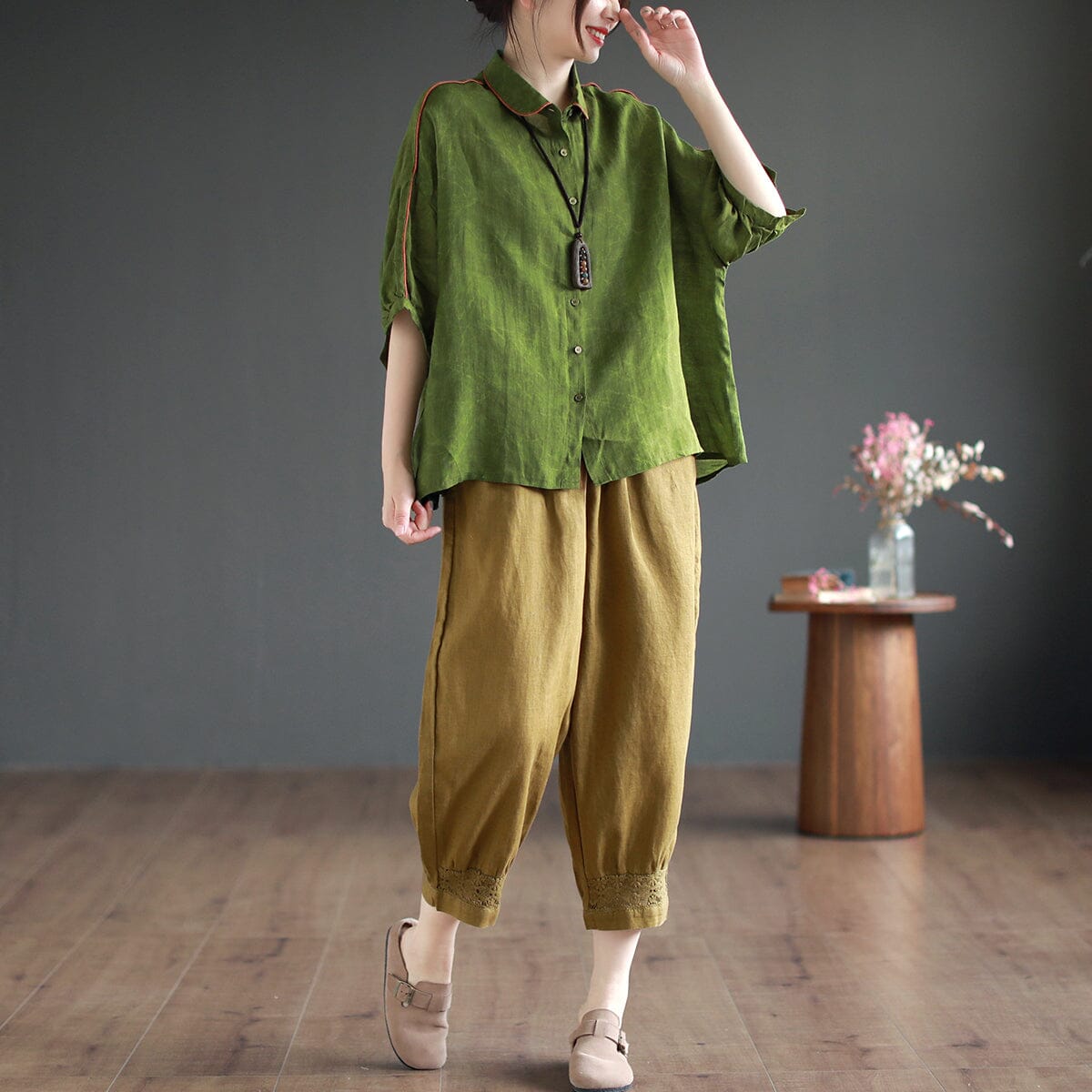 Vintage Inspired Blouse with a Contemporary Edge