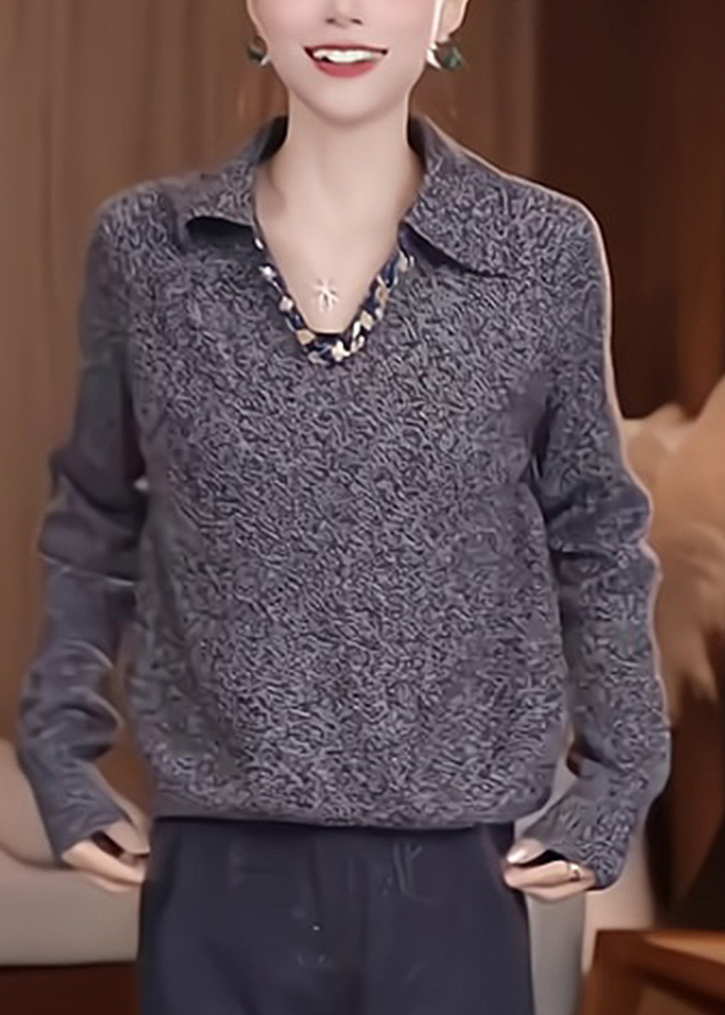Beautifully Crafted Sweater in a Classic Style