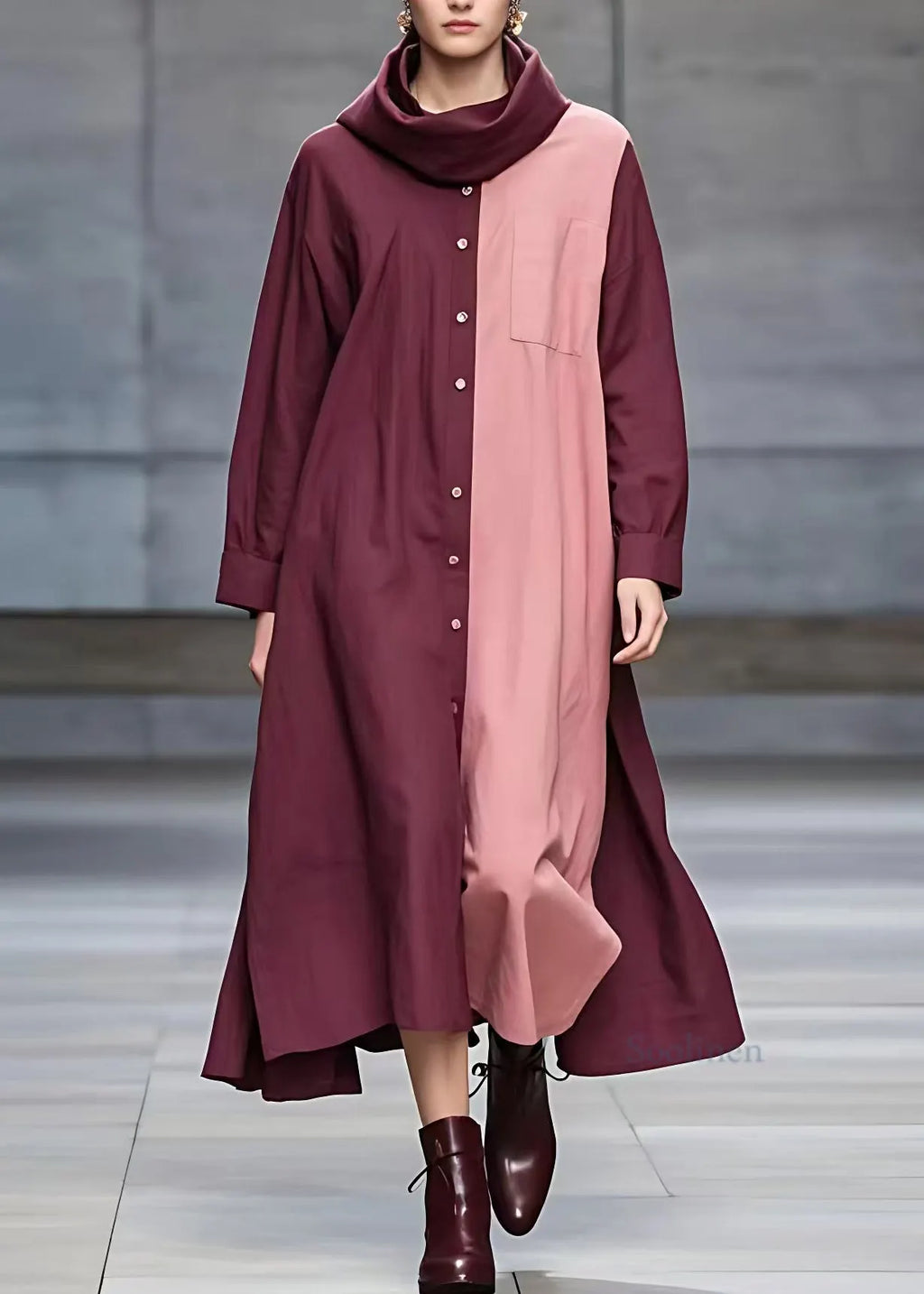 Classic Vintage Dress with a Flattering Fit