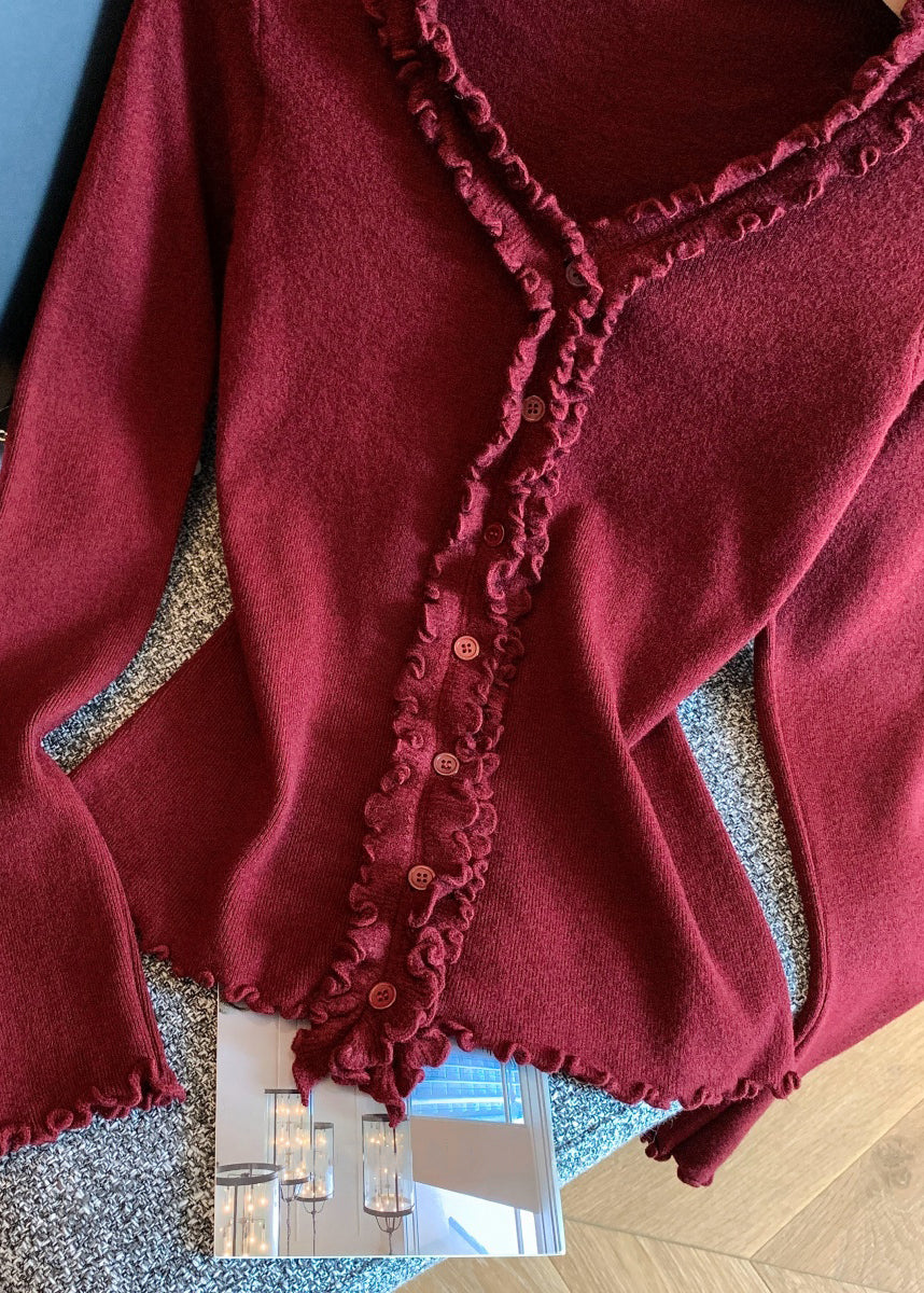 A Vintage Style Sweater with Delicate Timeless Details