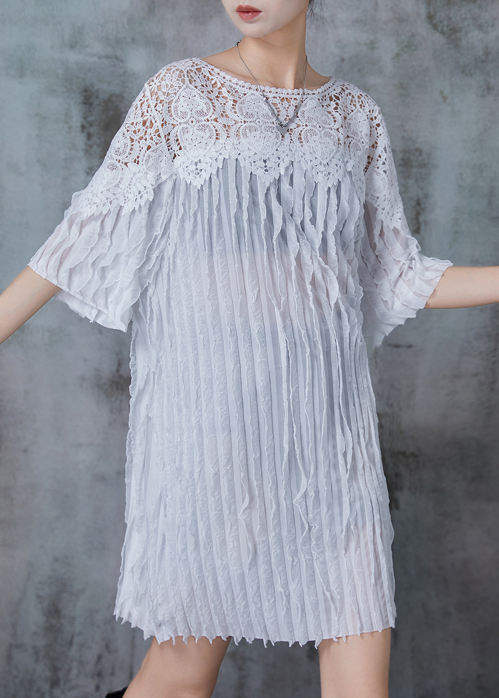 A Vintage Style Dress with Delicate Timeless Details