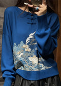 Vintage Inspired Sweater with a Contemporary Edge