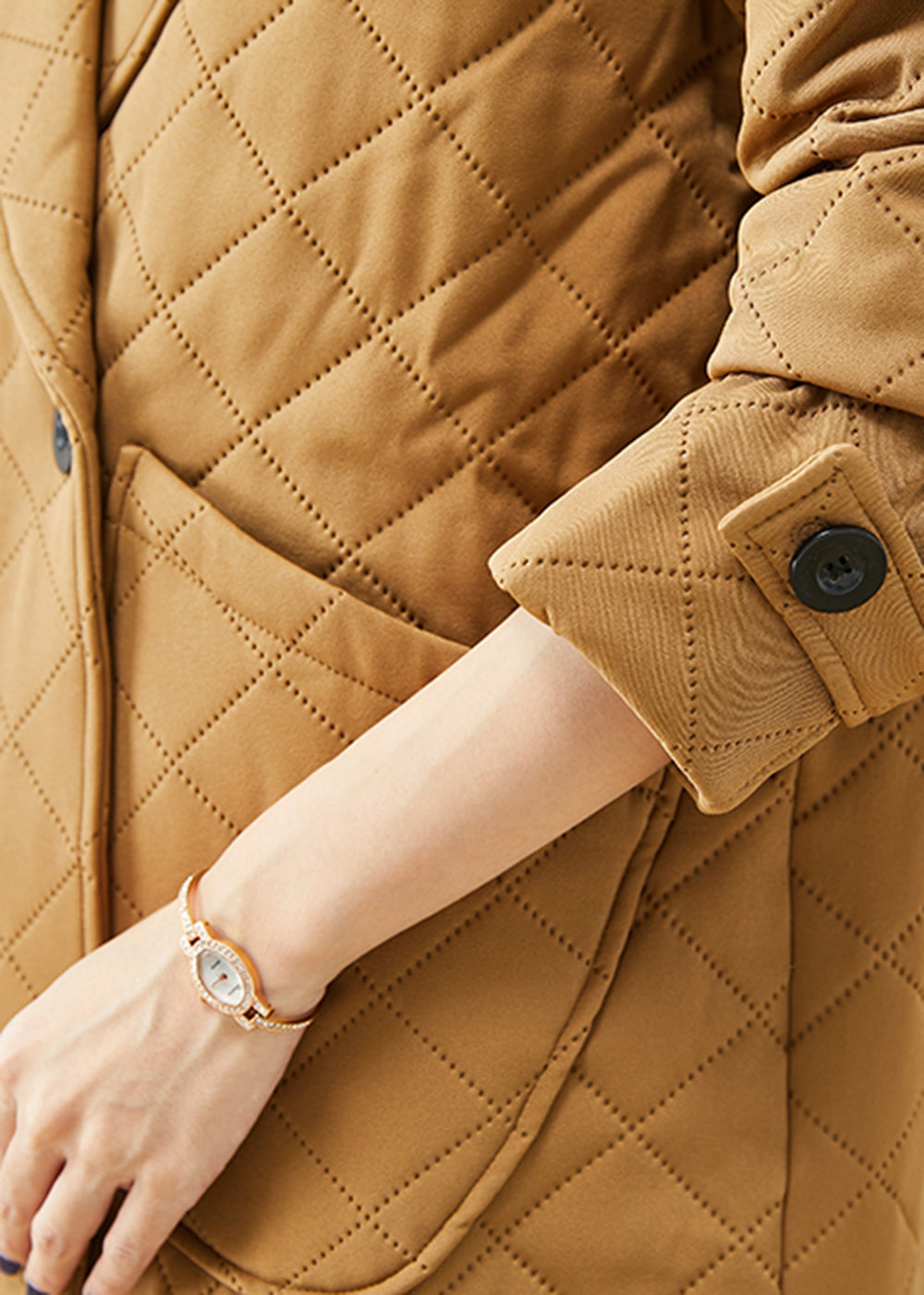 A Vintage Style Coat with Delicate Timeless Details