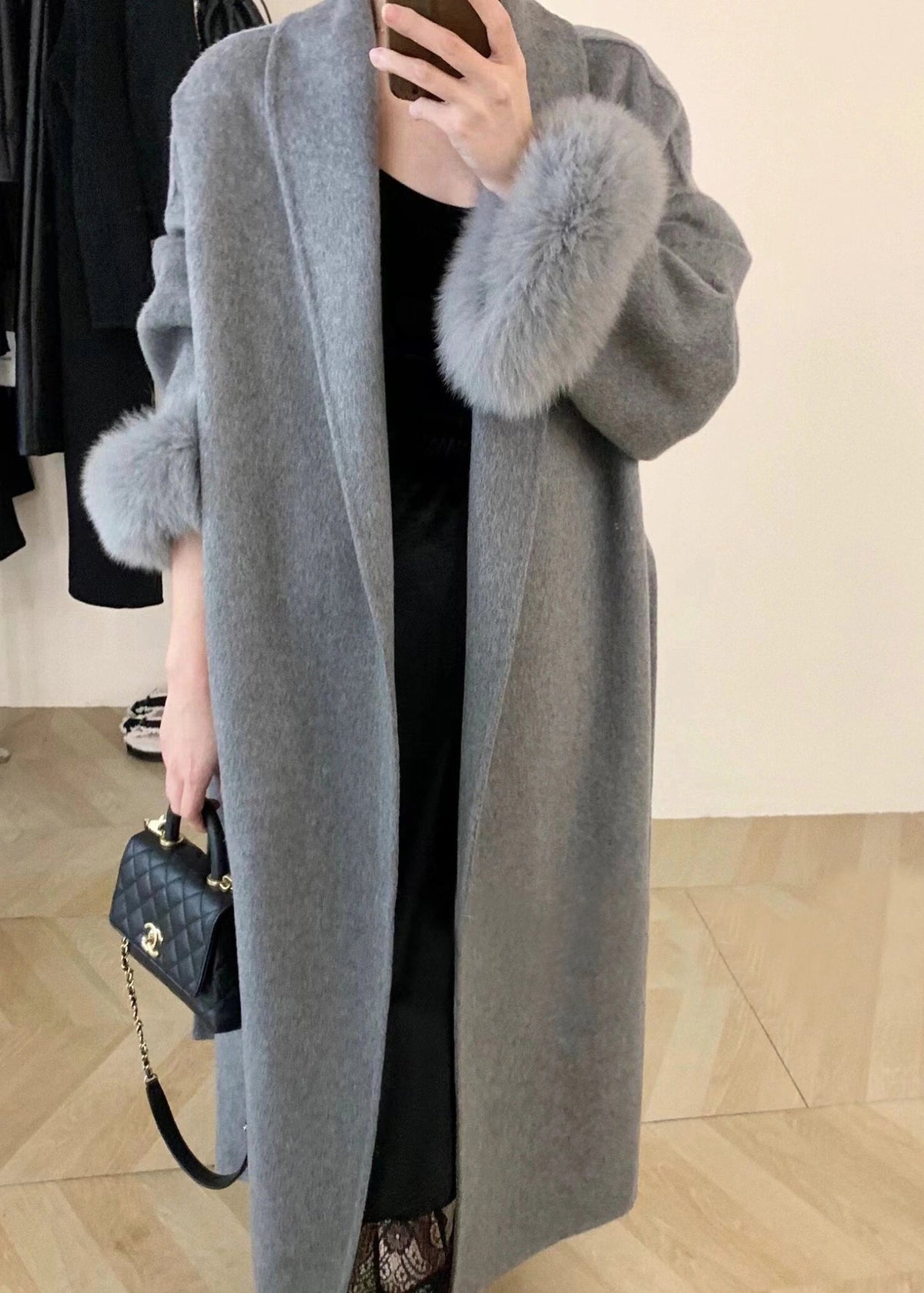 A Vintage Style Coat with Delicate Timeless Details