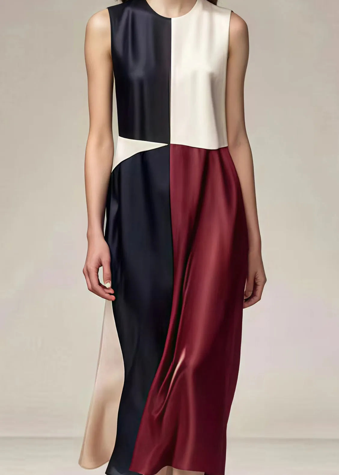 Well Tailored Dress with a Graceful Silhouette
