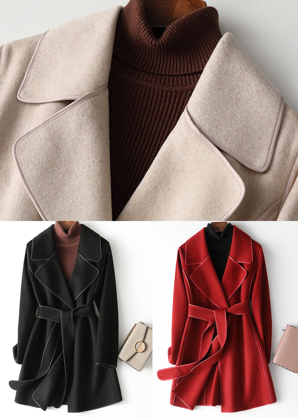 A Vintage Style Coat with Delicate Timeless Details