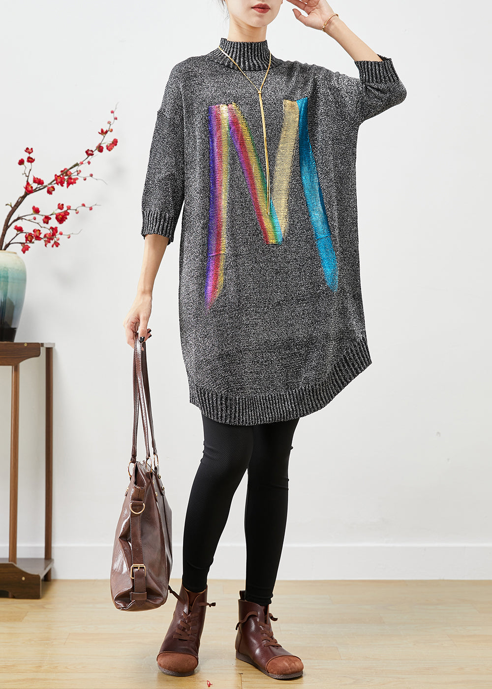 Beautifully Finished Sweater in a Timeless Design
