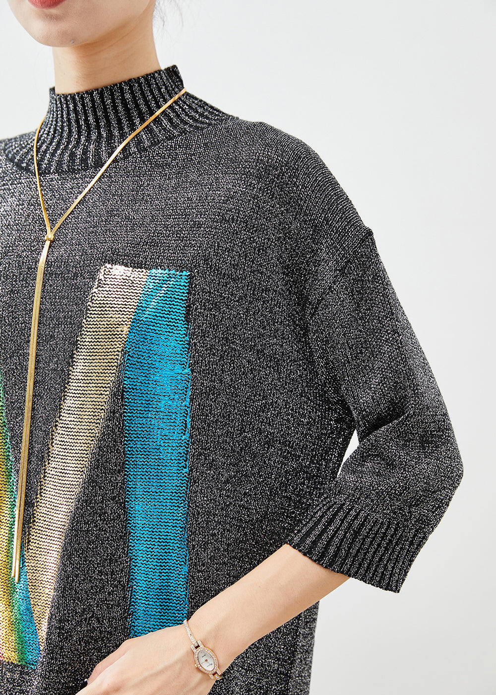 Beautifully Finished Sweater in a Timeless Design