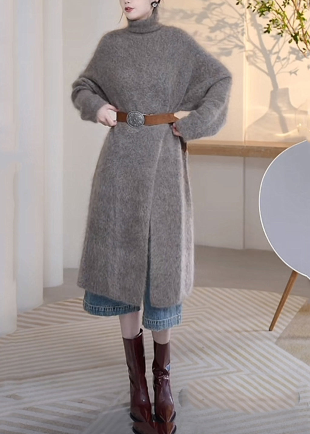 Vintage Inspired Sweater with a Contemporary Edge