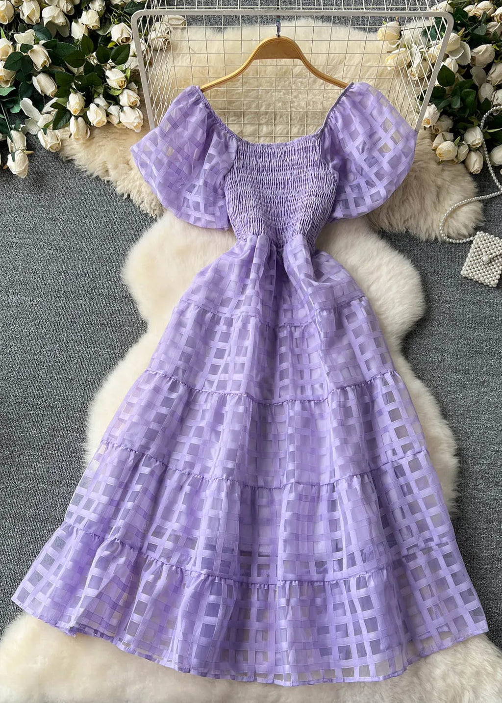 Classic Vintage Dress with a Flattering Fit