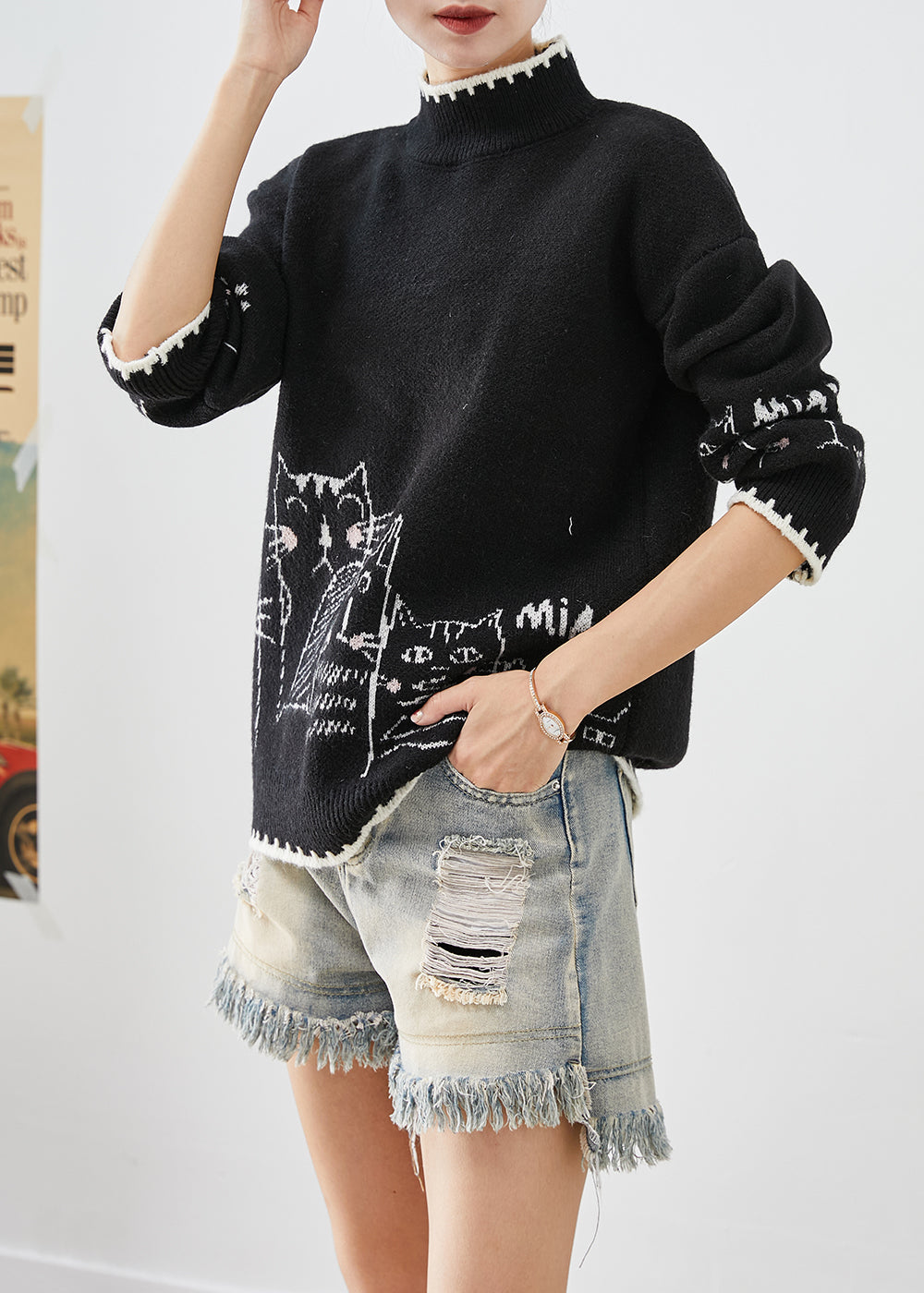 Elegantly Styled Sweater for Everyday Wear