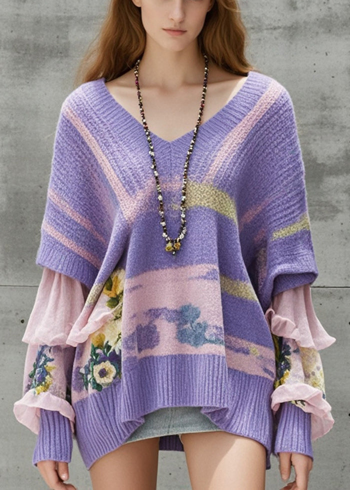 Vintage Inspired Sweater with a Contemporary Edge