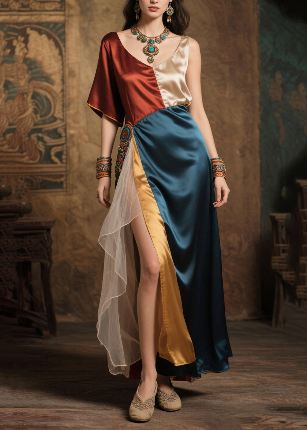Classic Vintage Dress with a Flattering Fit
