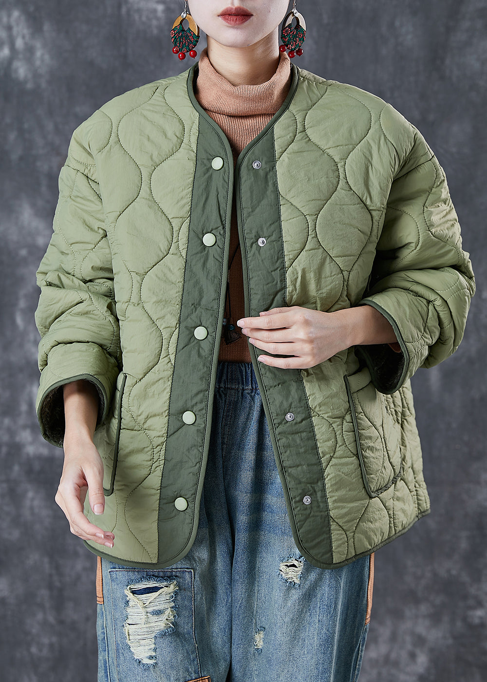 Classic Vintage Jacket with a Flattering Fit