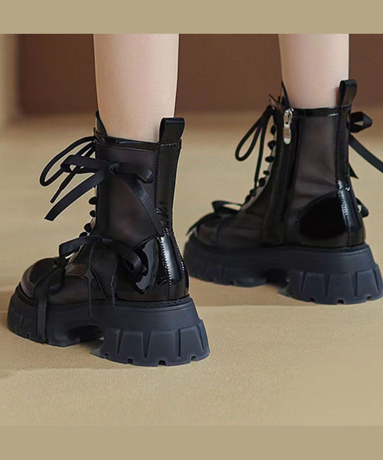 Classic Orthopedic Boots with Timeless Style